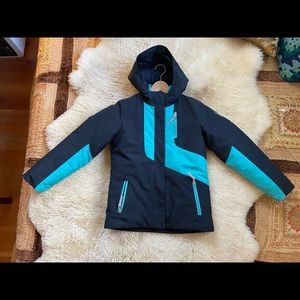 Kids 10-12 Spyder Ski Jacket with inner fleece